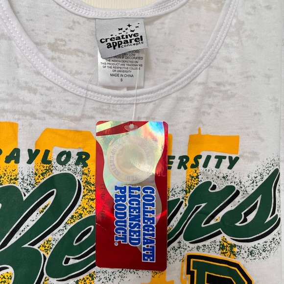 NWT Baylor University Bears Graphic Tank Dress S - Picture 6 of 11